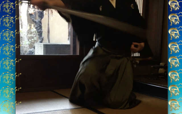 京都サムライ体験作法